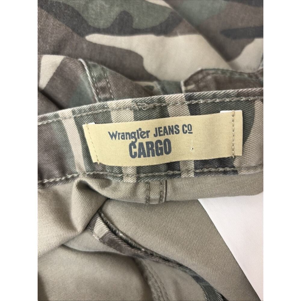 Wrangler Jean Co Camo Cargo Pant Mens 32x30 Cotton Military Combat UNISEX - Picture 7 of 10
